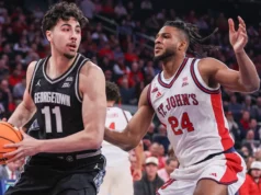 Ejiofor lidera o retorno da Senior Night sobre o 18º St. John’s Georgetown por 72-69 no MSG