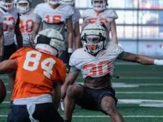 O futebol americano do estado de Oklahoma, LB Tripp White, explica por que ele ficou com os Cowboys