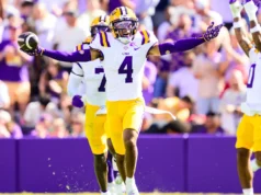 Mansur Delaney continua a mostrar por que ele poderia ser a escolha do Bengals na 10ª posição