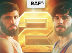 Cartão RAF 07, hora de início, data e local | Tsarukyan v.