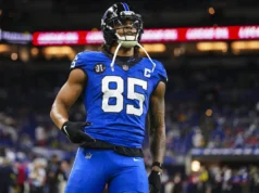 Os Colts supostamente recontrataram o tight end Drew Ogletree