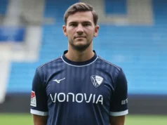 O lateral do Bochum foi descartado após uma operação de hérnia