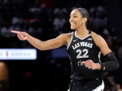 A’ja Wilson irá assinar novamente com os Aces por um salário supermax de US$ 1,4 milhão após a entrada em vigor do novo CBA.