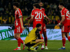 A série de lances de bola parada do Borussia continua contra o Bayern – mas Kane também.