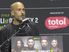 Jon Onick admite que ‘não foram boas semanas’ de eventos do UFC