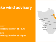 Aviso de vento do lago emitido para a área metropolitana de Lake Tahoe na quarta-feira – rajadas de até 40 mph possíveis – The Mercury News