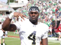 Jeremiah Love, de Notre Dame, é o melhor jogador do draft da NFL?