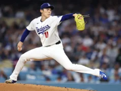 Em sua primeira partida em 2026, o destro dos Dodgers, Roki Sasaki, mostrou melhora, entregando quatro entradas