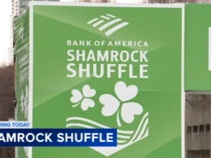 O Shamrock Shuffle deixará o cargo no centro de Chicago no domingo