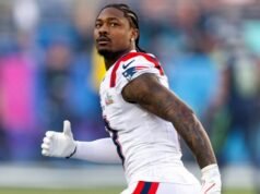 Stefon Diggs confirmou o próximo lançamento do Patriots no Instagram