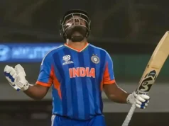 O gelado Sanju Samson levou a Índia às semifinais da Copa do Mundo T20