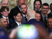 Clayton Kershaw passou pelos Dodgers para visitar a Casa Branca