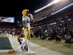 Grading Patriots contrata WR Romeo Doubs em agência gratuita