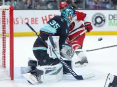 Daccord defende Kraken para vencer por 2 a 1 e encerra seqüência de 12 pontos consecutivos para o Hurricanes