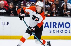 Os Flyers dão as boas-vindas a Trevor Zegras de volta a Anaheim
