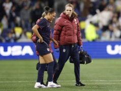 Trinity Rodman ‘bem e treinando’ com o USWNT após lesão na estreia da Shebelives Cup
