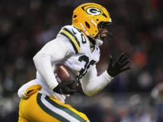 Packers renovou com RB Chris Brooks um contrato de 2 anos no valor de US$ 4,85 milhões