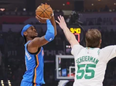 Shai Gilgeous-Alexander marca 20 pontos no 127º jogo, quebrando o recorde de Wilt Chamberlain