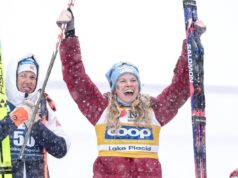 A carreira de ouro de Jesse Diggins, do sucesso inicial à glória olímpica, em fotos