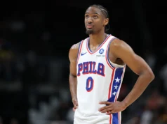 76ers All-Star Tyrese Maxey está ausente por pelo menos 3 semanas devido a uma lesão no dedo