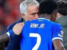 Benfica: José Mourinho bate recorde na relação com Vinicius