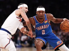 O Thunder defende o rali dos Knicks em uma atmosfera de playoff no Madison Square Garden