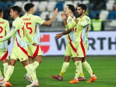 🚨 OFICIAL: Espanha revelou seu uniforme visitante para a Copa do Mundo de 2026