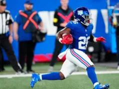 O New York Giants reestruturou o contrato do RB Devin Singletary