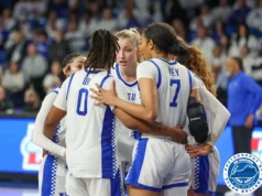 A oferta frustrante de Kentucky foi curta contra o terceiro colocado da Carolina do Sul