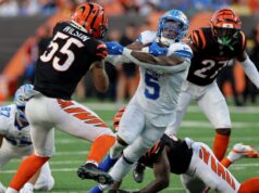 O Detroit Lions trocará David Montgomery de volta ao Houston Texans