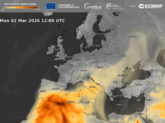 Alerta de saúde sobre poluição emitido enquanto a poeira do deserto do Saara traz céus vermelhos no dia mais quente do ano – com previsão de ‘chuva de sangue’