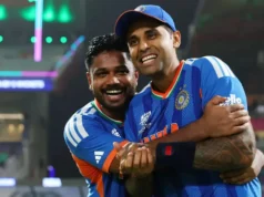 ‘Mera bat’: Sanju Samson impede Rinku Singh de andar com o bastão durante a partida das Índias Ocidentais – ASSISTA