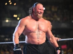 Brock Lesnar admite que estava ‘bêbado’ quando fez a infame tatuagem no peito, nem sabia que isso aconteceu