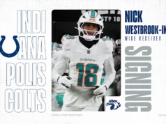 3 observações dos Colts contratando o agente livre WR Nick Westbrook-Ikhine