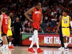 Kevin Durant assume a culpa após a queda do Rockets para o Lakers: ‘Perdi o jogo para nós esta noite’