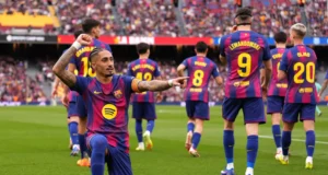 Rafinha obtém 9,5, Cancelo obtém 8 jogadores do Barcelona avaliados em vitória dominante contra o Sevilla