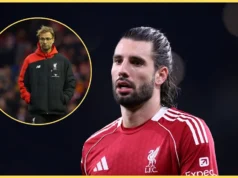 A mensagem pós-jogo de Dominik Szoboszlai aos torcedores do Liverpool em 2015 teve fortes ecos da de Klopp.