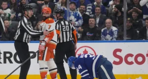 Atualização sobre lesão de Auston Matthews: Radko Gudas descartado devido a lesão no joelho