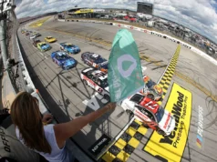 NASCAR lançou um horário de bandeira verde para Talladega em abril de 2026