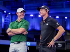 Colin Morikawa responde quando questionado se ele intimida Rory McIlroy