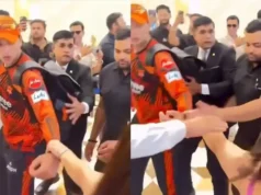 IPL 2026: Horrível! Fangirl puxa à força a mão de Abhishek Sharma; Medidas de segurança – consulte