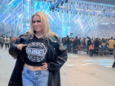 CJ Perry: Eu vi meu marido se destruir na WrestleMania 42 – e adorei