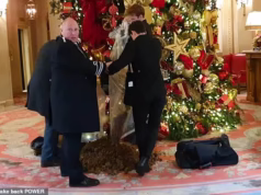 Oito trabalhadores foram acusados de danos criminais depois de “cortarem pão e creme no Crown Jewels, na Torre de Londres, e derramarem esterco no chão do The Ritz”.