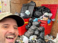 Personal trainer, 43 anos, ‘despejando’ envelopes ‘sem-teto que vasculham lixeiras’ depois que o conselho o multou em £ 600