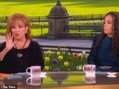 Os apresentadores do The View tentam causar problemas no casamento de Usha Vance com JD enquanto lançam um ataque cruel à segunda mulher.