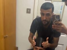 Moment Hotel Migrantes festejam em churrasco de hotel após mulher de 33 anos ser estuprada em Brighton Beach