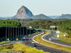 A mulher foi encontrada morta no Monte Tibrogargan horas depois de ouvir gritos de socorro