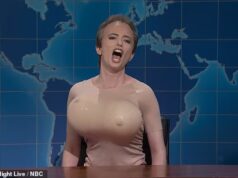 SNL faz o marido de Kristie Noem e seu ‘cachorrinho’ torto chorarem com um esboço cruel depois que o Daily Mail revela o segredo do fetiche