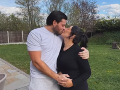 A grávida Sophie Kasai marca um ‘dia emocionante’ quando o namorado Jordan Brooke finalmente volta para casa depois de 22 dias no hospital lutando contra a meningite