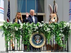 ‘Coelhinho da Páscoa acaba de declarar guerra ao IRGC’: Internet reage à ameaça de Trump de bombardear o Irã com um coelhinho gigante ao lado